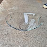 ciotola nuova in vetro con manici 