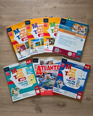 Lotto 7 libri Map per tutti Rizzoli Education