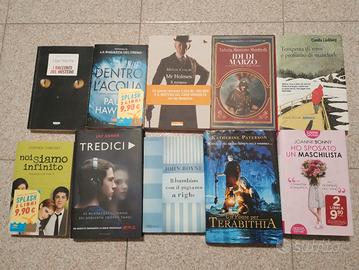 Lotto di 10 libri