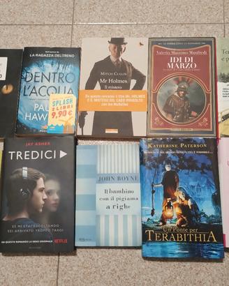 Lotto di 10 libri