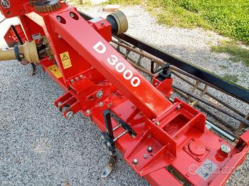 Erpice rotante seminuovo 3 mt