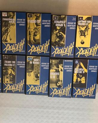 Alfred Hitchcok 12 VHS collezione