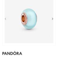 Pandora charm in vetro di murano