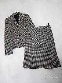 Completo giacca con gonna pura lana Taglia M 