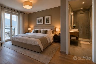 Stanza con letto matrimoniale e bagno privato