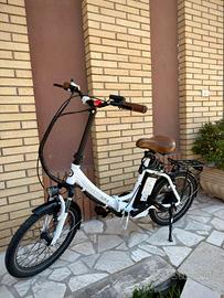 bicicletta elettrica pieghevole usata 