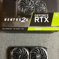 Scheda video MSI RTX 3050 8GB Ventus 2X OC