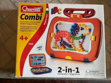 Gioco chiodini + lavagna per bambini