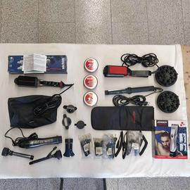 Lotto Piastre Elchim Taglia capelli + accessori
