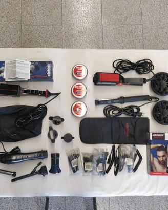 Lotto Piastre Elchim Taglia capelli + accessori