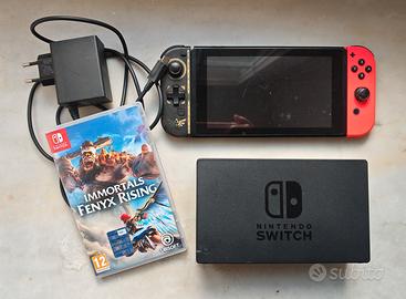 Nintendo Switch console usata + dock + gioco
