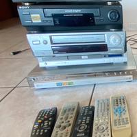 Videoregistratore/Lettore DVD/ Decoder