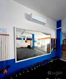 specchio per palestra 265x170 cm antinfortunistico