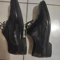 scarpe Carlo Pignatelli num. 40 blu scuro lucide