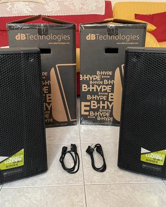 DB B-Hype 10 260W Coppia di casse PA come nuove