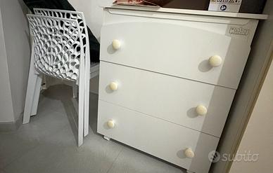 Fasciatoio con cassettiera