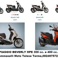 Piaggio Beverly 300 e 400 HPE