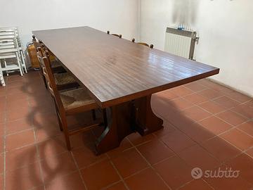 Tavolo fratino in legno massello