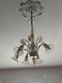 Lampadario murano originale circa 1900
