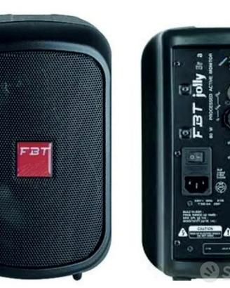 FBT Jolly 5R a Coppia Monitors attive