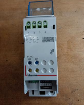 Bticino F430/2 Attuatore Termoregolazione