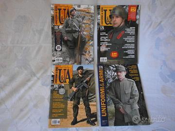 Rivista : UNIFORMI.E.ARMI - Numeri 151,175,176,178