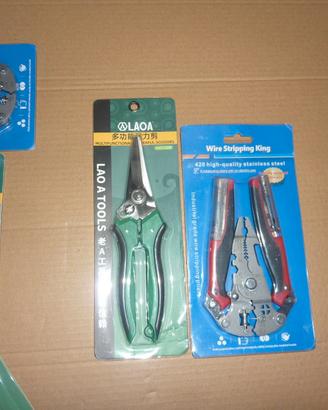 Pinza tester multifunzione + cesoia inox Laoa