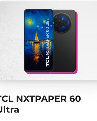 Smartphone Tcl  nxtpaper 60 ultra nuovo nero 512gb