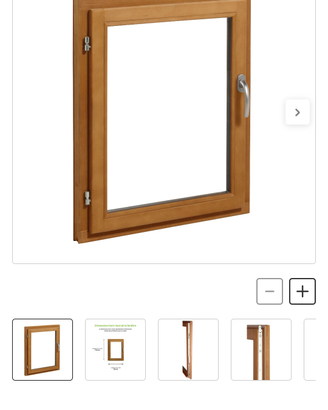 Finestra infisso in legno nuova 75x60