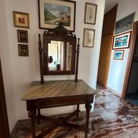 Toletta con base in marmo