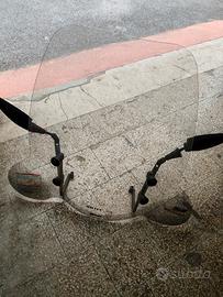 x Kymco parabrezza e specchietti 