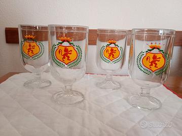 Boccali birra collezione Nutella Ferrero anni '80