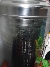 contenitore acciaio per olio