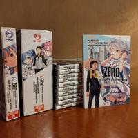 Manga di Re Zero Truth of zero + due box sigillati