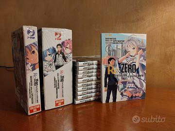 Manga di Re Zero Truth of zero + due box sigillati