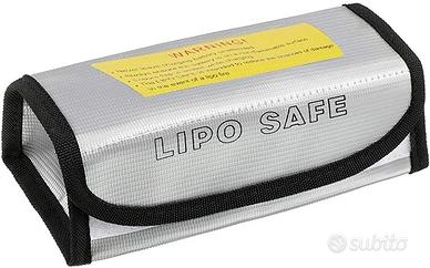 Borsa Ignifuga LiPo Bag 185 × 75 × 60 mm per Lipo