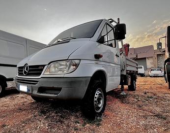 MERCEDES BENZ SPRINTER MB316 4X4 CON GRU FASSI F.2