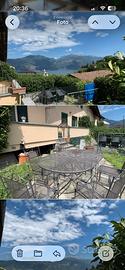 Villetta a schiera con vista lago