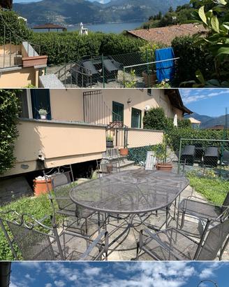 Villetta a schiera con vista lago