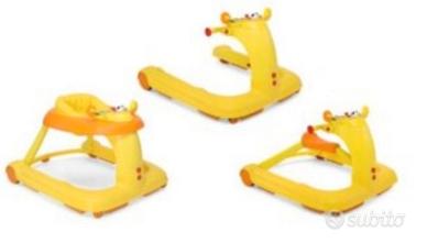 Girello bimbo 3 in 1 trasformabile 