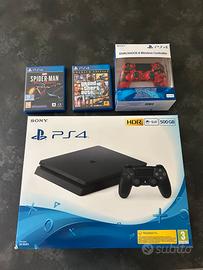 PS4 + 2 Controller + GTA 5 e Spiderman - Perfetta