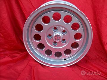 A1 style alfa romeo 7x15 5x98  Alfa 75 GTV6 silver