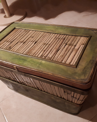 Scatola rettangolare in legno