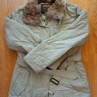 Giacca parka Woolrich con collo in lapin taglia M
