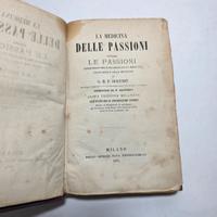 Libro 1871 Descuret La Medicina Delle Passioni