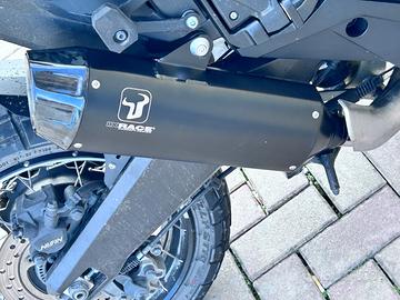 Scarico IXRACE Desert black X Adv 750