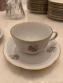 Coppia tazze da tè vintage Richard Ginori