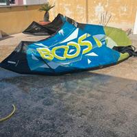 Kitesurf ala + barra