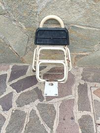 Sella vespa e portaoggetti