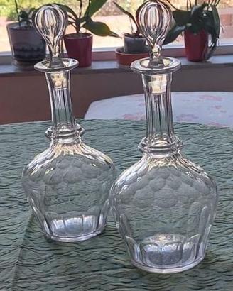 bottiglie cristallo baccarat